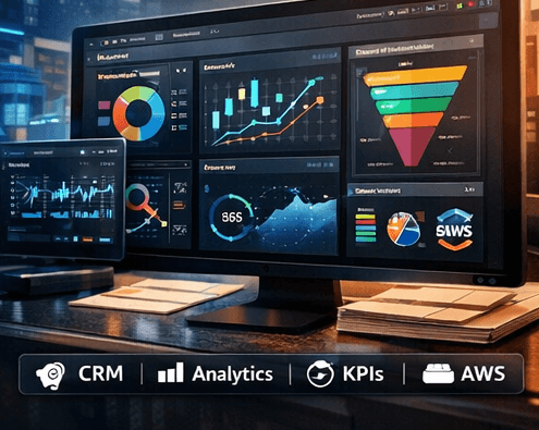 Enterprise CRM & Analytics Dashboard project image