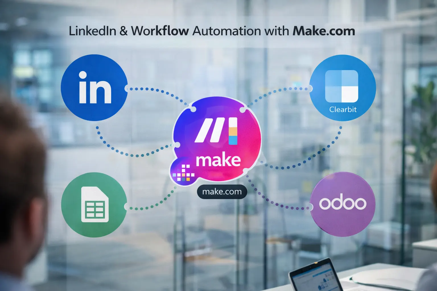LinkedIn & Workflow Automation with Make.com project image